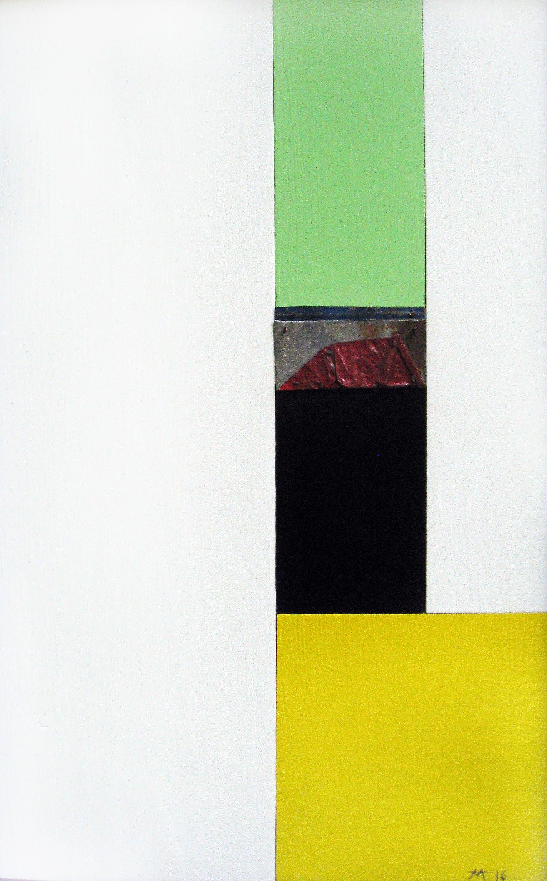 N. 2.39, Tecnica mista su pannello di Wood - Mixed Media Art di Mark Mazurczyk
