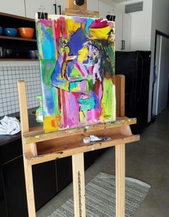 The Vision, Painting, Acrylic on Canvas