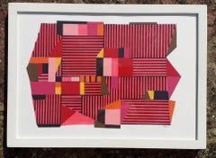 En mi propio Space, Técnica mixta sobre papel