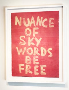 NUANCE OF SKY WORDS BE FREE