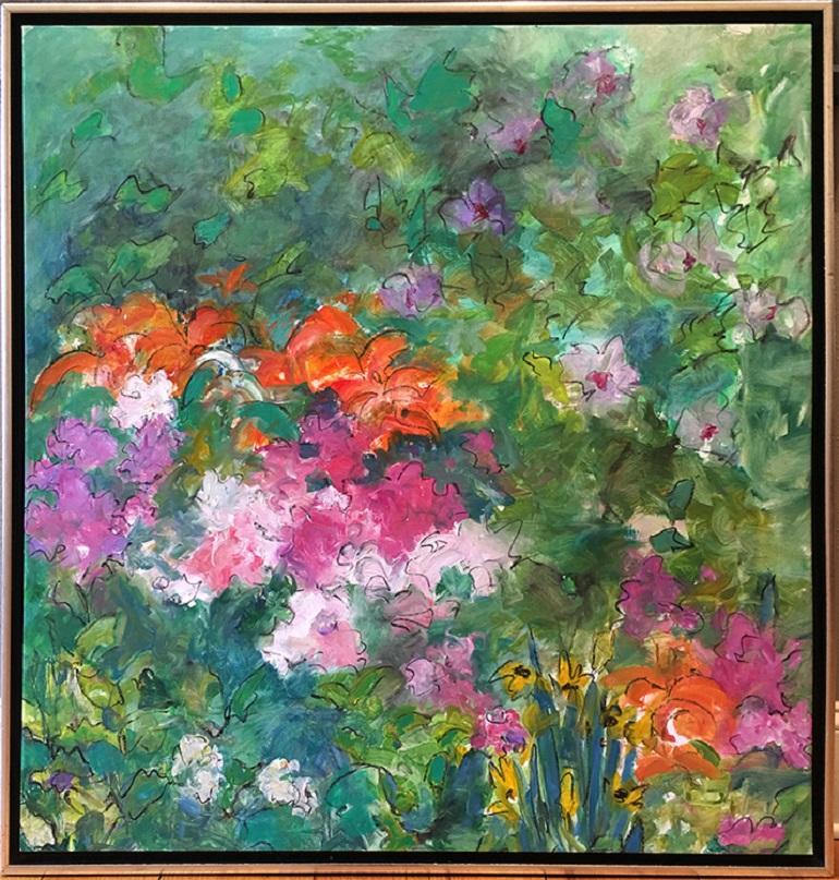 Rose of Sharon - Painting by Mary Page Evans