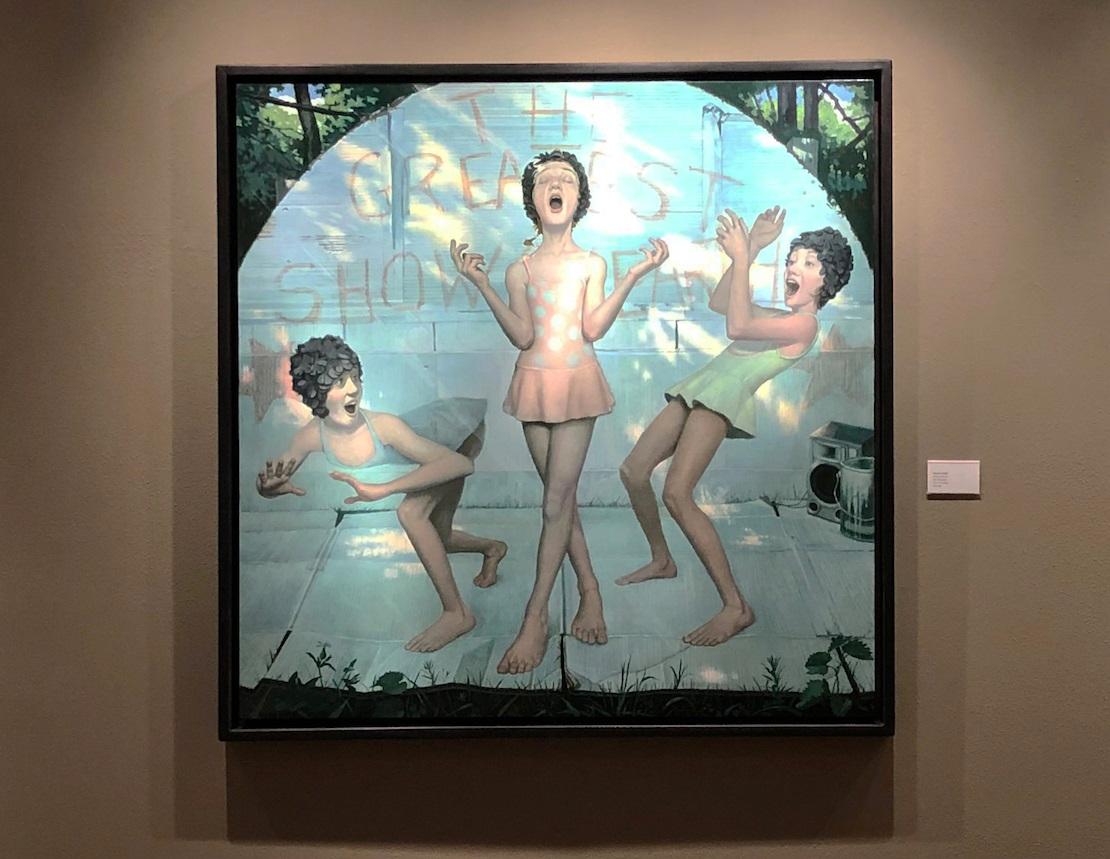 Three Graces - Painting by Shawn Fields