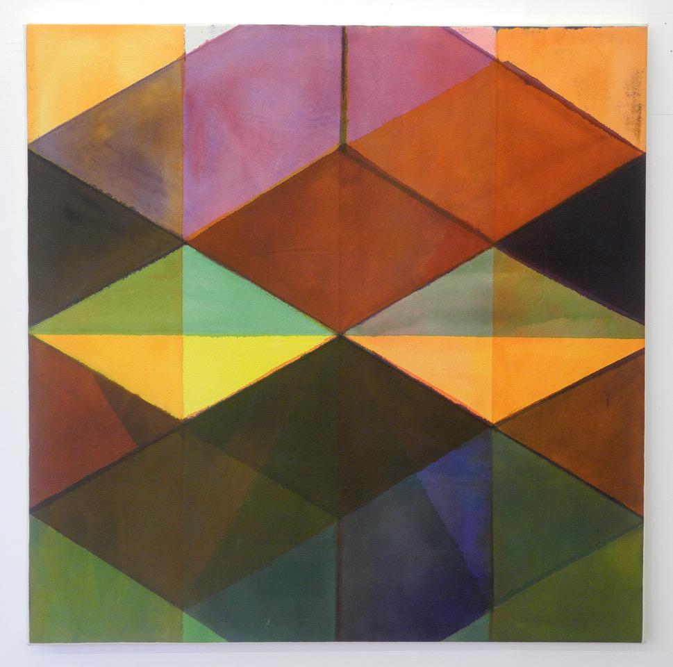 Field Kallop Abstract Painting - Octahedron Painting