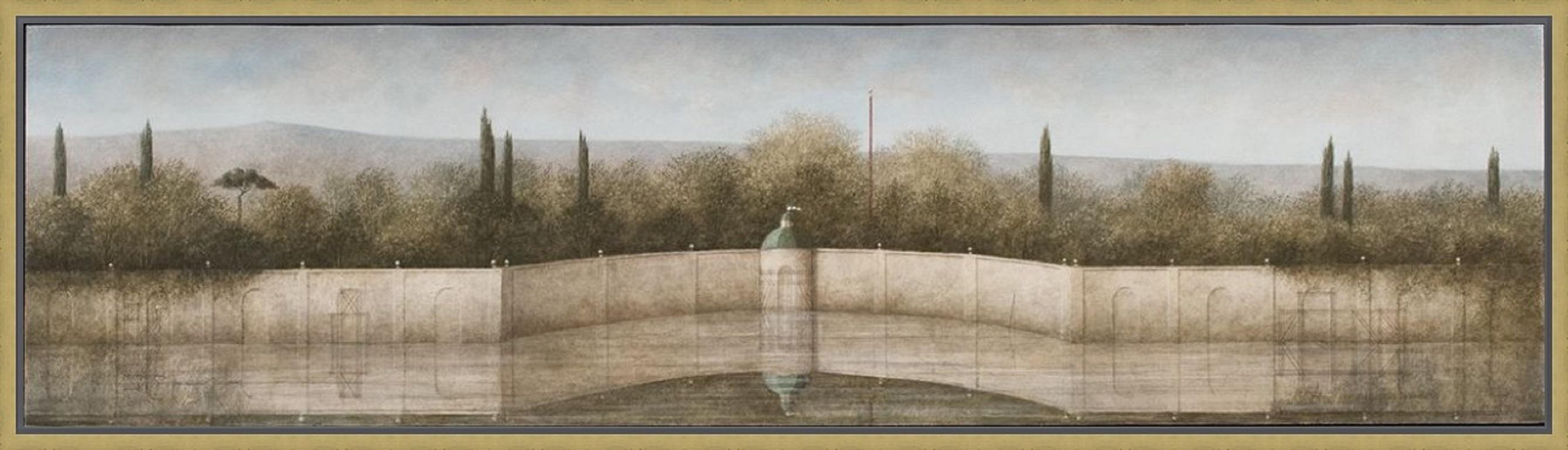 Exedra - Painting by Ana Kapor