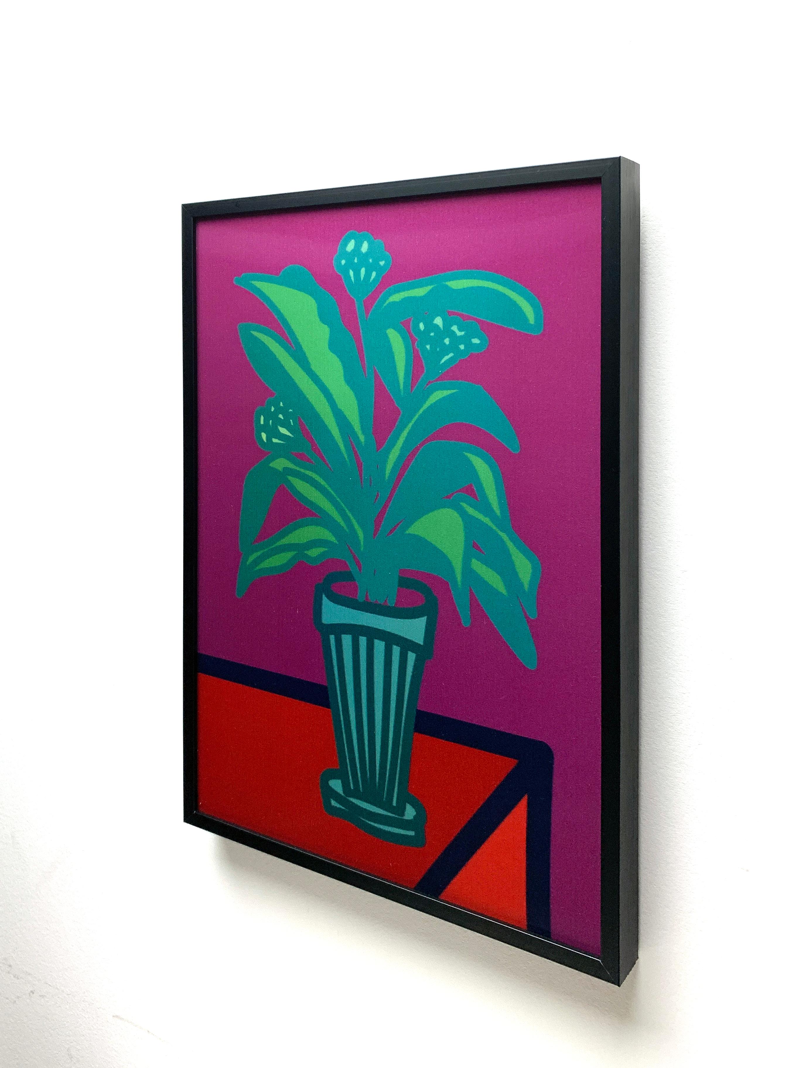 Flowering Plant - Contemporary Print by Shinduk Kang