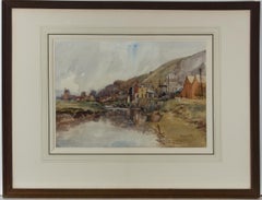 Joseph Compton Hall RBA (1863-1937) - Early 20th Century Watercolour, Lewes