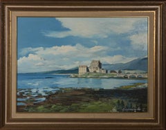 Gerald Wooley - Signed & framed 1985 Oil, Eilean Donan Castle