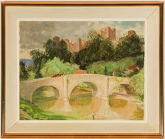 William Henry David Birch ROI (1894â€“1968) - Signed Oil, Ludlow Castle