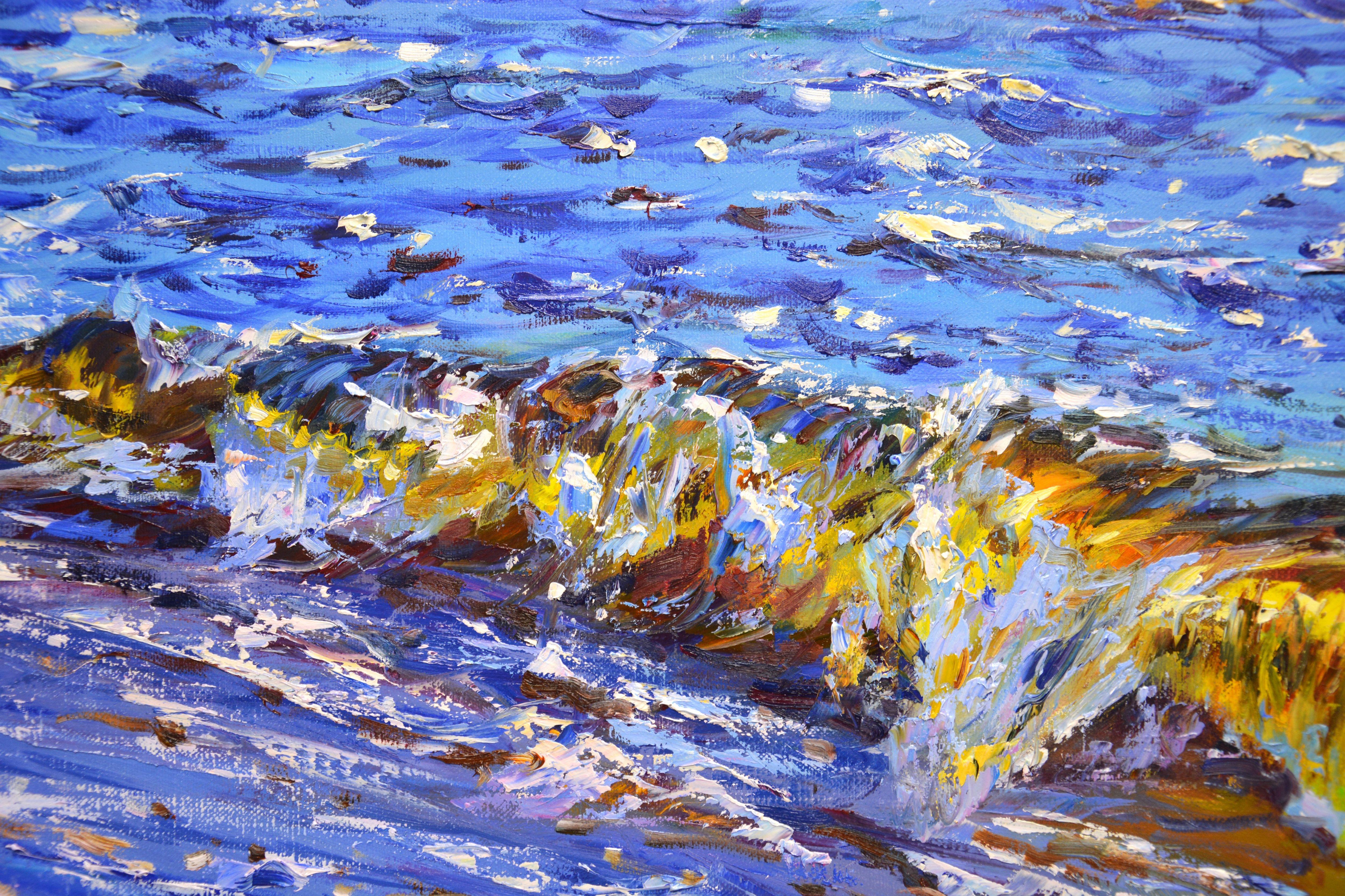 Music of the sea, Painting, Oil on Canvas 2