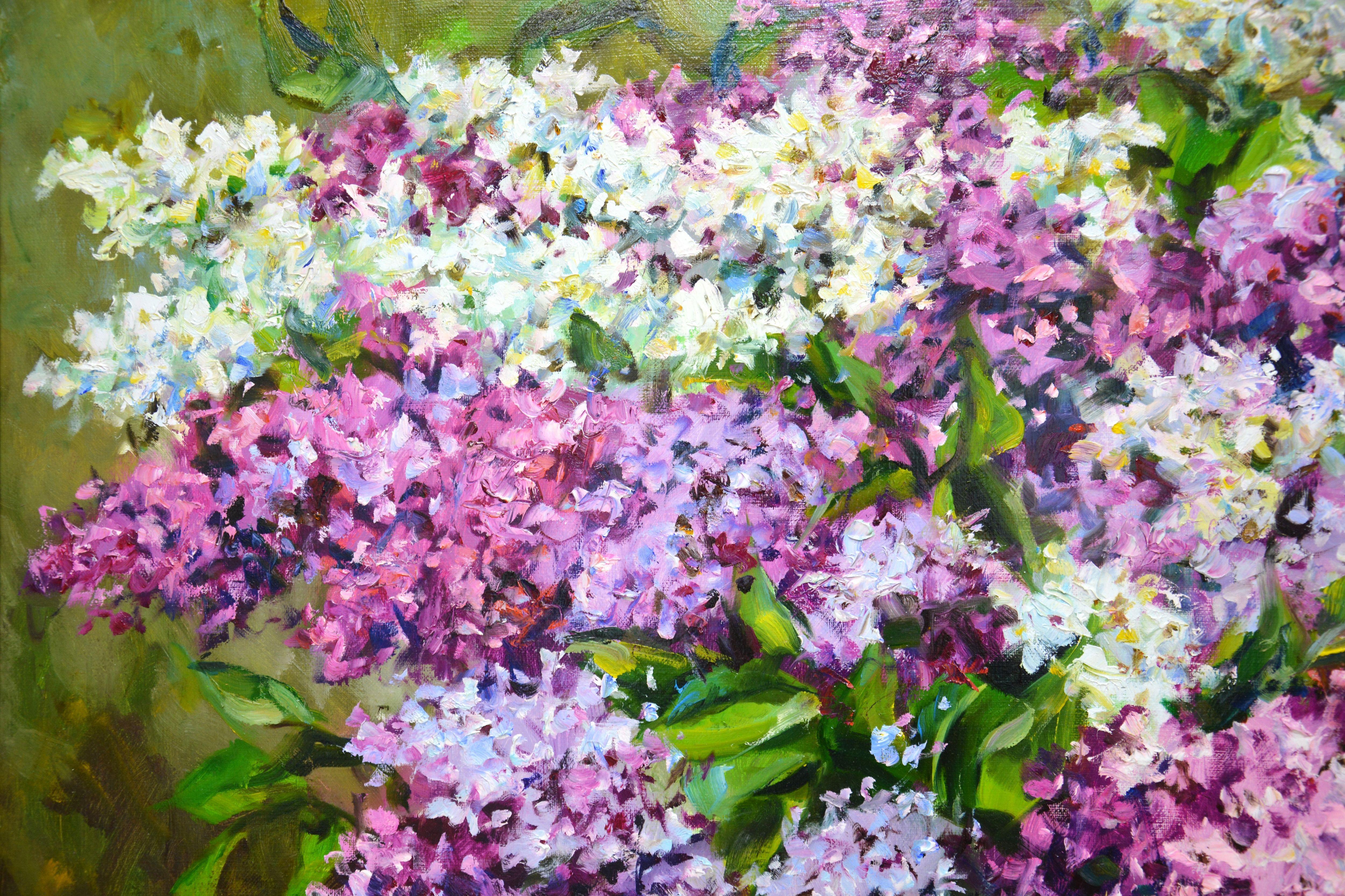 Lilac, Painting, Oil on Canvas 1