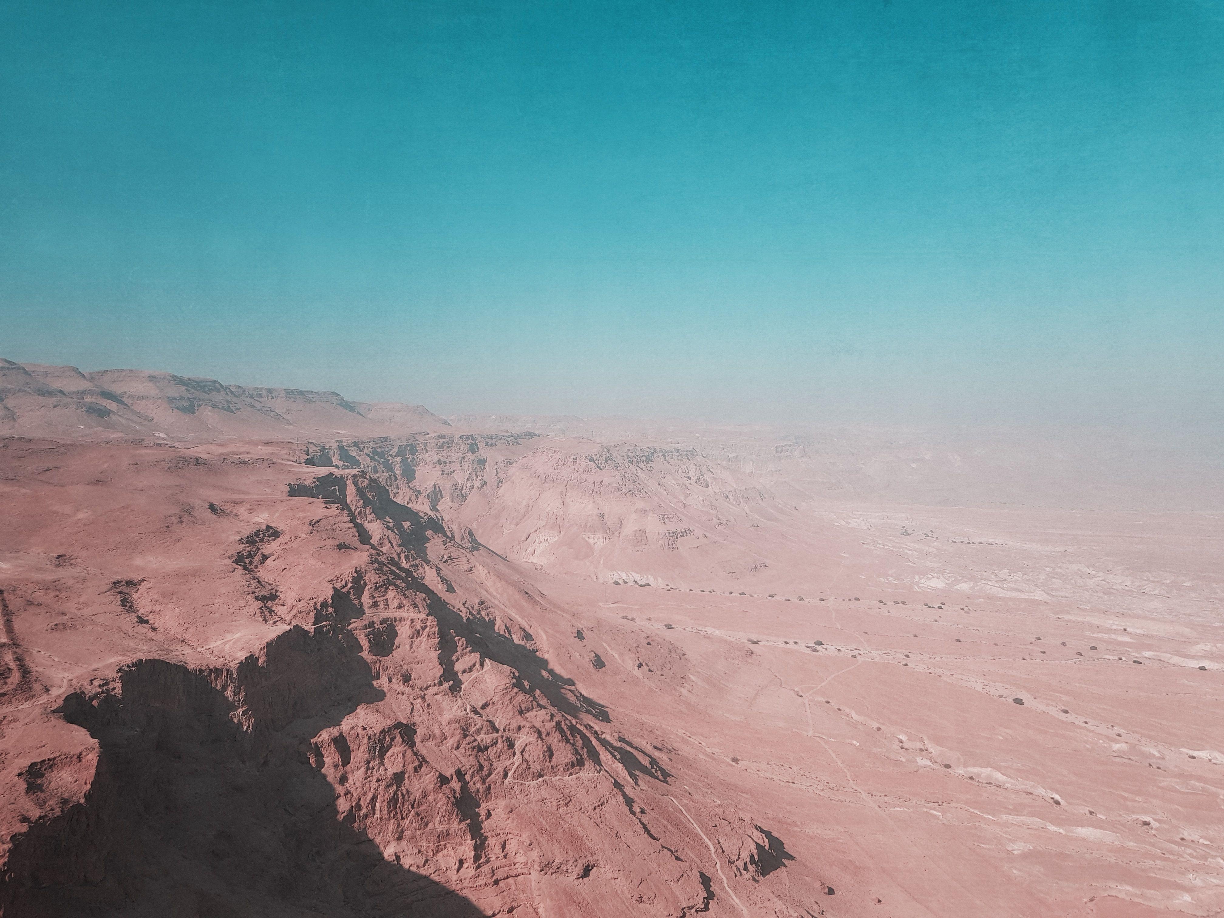 Viet Ha Tran Color Photograph - Masada Desert Fortress I, Photograph, C-Type