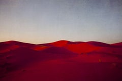 Sonnenuntergang auf der Sahara I, Fotografie, C-Typ
