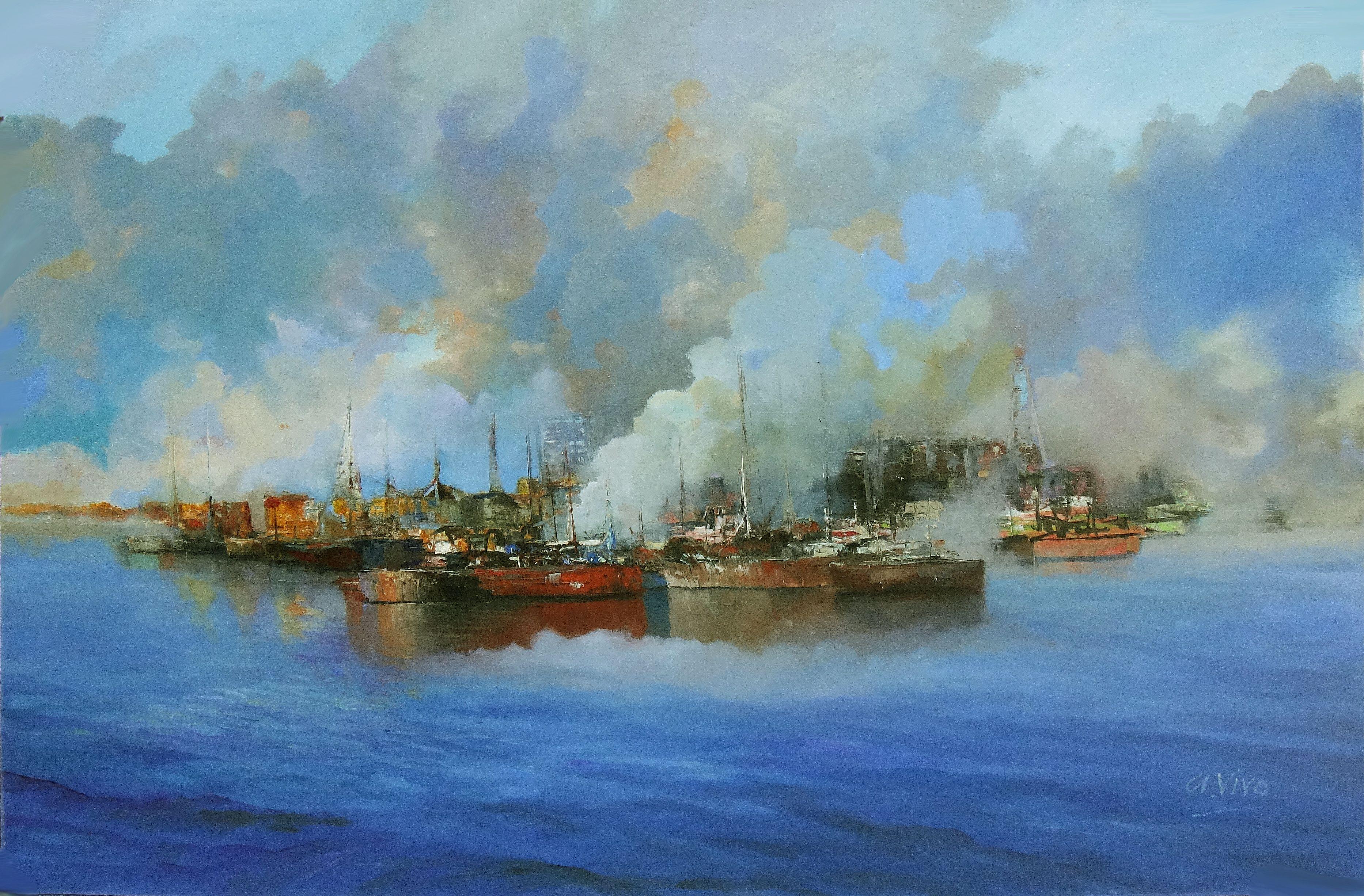 paintings of smoke