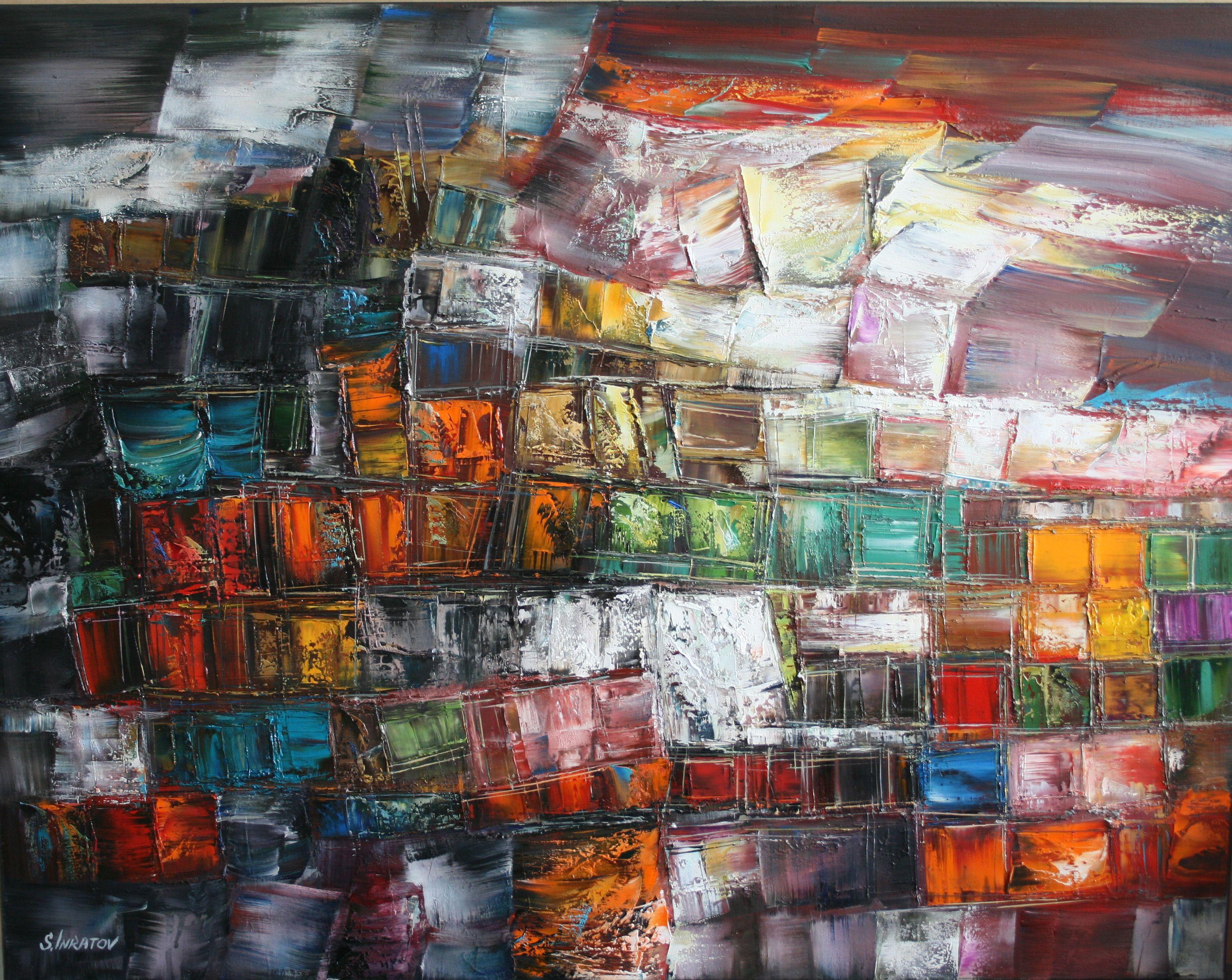 Life philosophy, Painting, Oil on Canvas