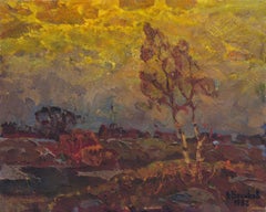 Dull evening, Painting, Oil on Canvas
