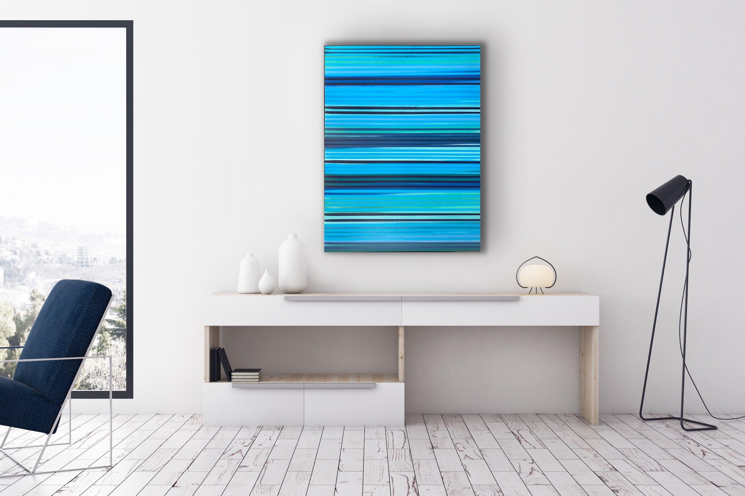 Twilight, Gemälde, Acryl auf Leinwand (Abstrakt), Painting, von Niki  Stearman 