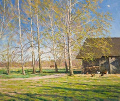 April Evening, Painting, Oil on Canvas