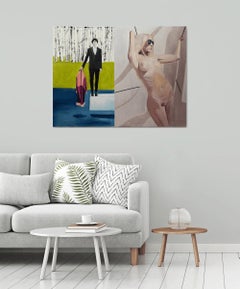 Abrigo, Pintura, Óleo sobre lienzo