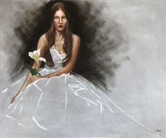 Lily Lily, Gemälde, Öl auf Leinwand