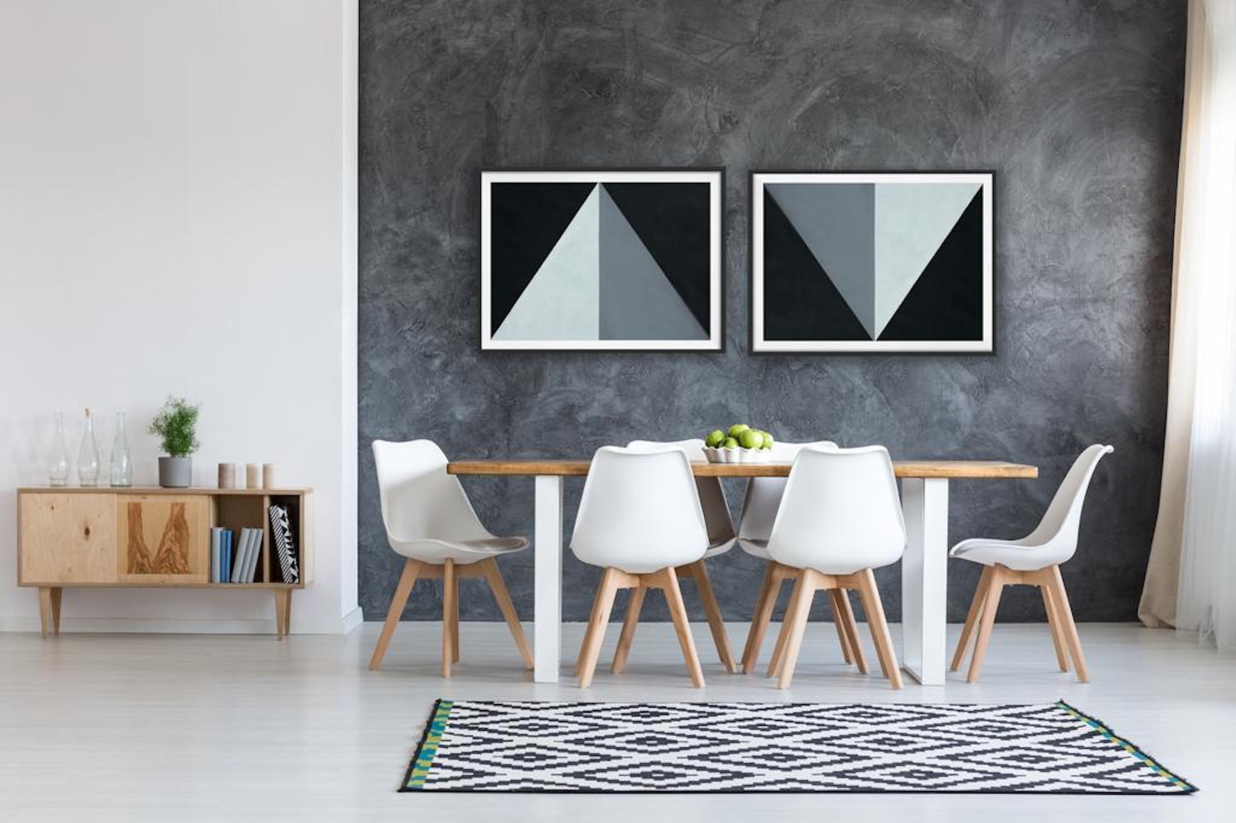 how to paint geometric shapes on canvas