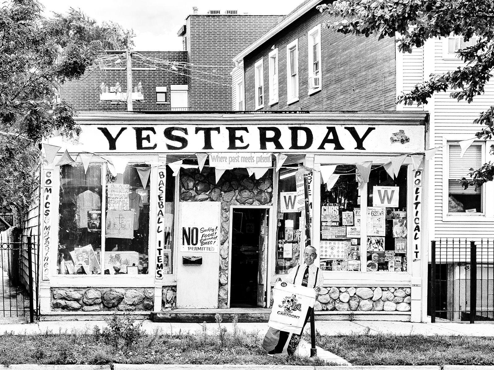 William Dey Black and White Photograph - A GLIMPSE OF YESTERDAY Only Yesterday, Photograph, Archival Ink Jet