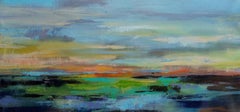 Del Mar Sunset, Painting, Acrylic on Canvas