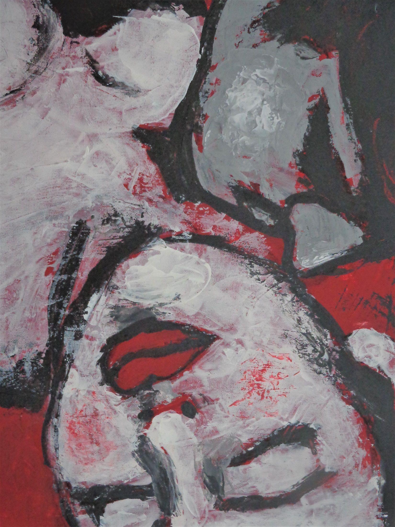 Lovers - Pleasure 4, Gemälde, Acryl auf Leinwand (Zeitgenössisch), Painting, von Carmen  Tyrrell