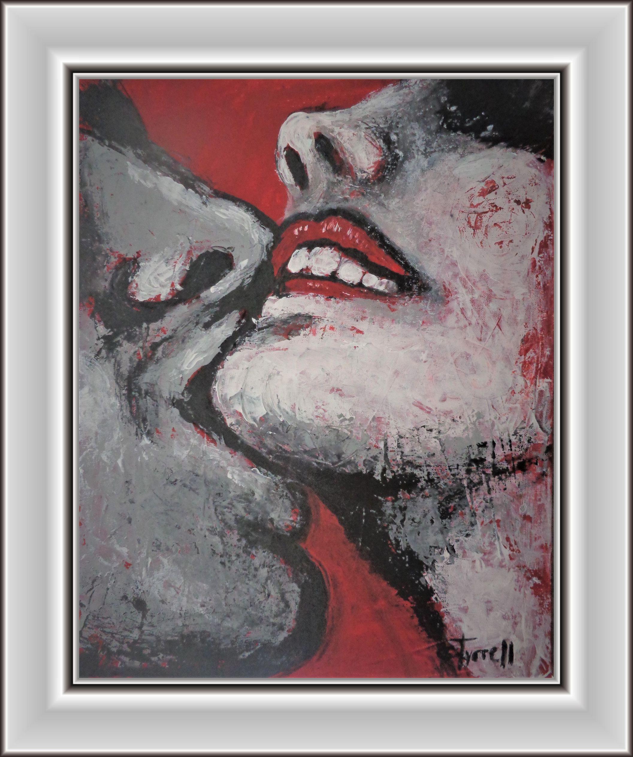 Lovers - Pleasure 2, Painting, Acrylic on Canvas 1