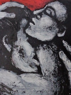 Lovers - Passionate 3, Painting, Acrylic on Canvas