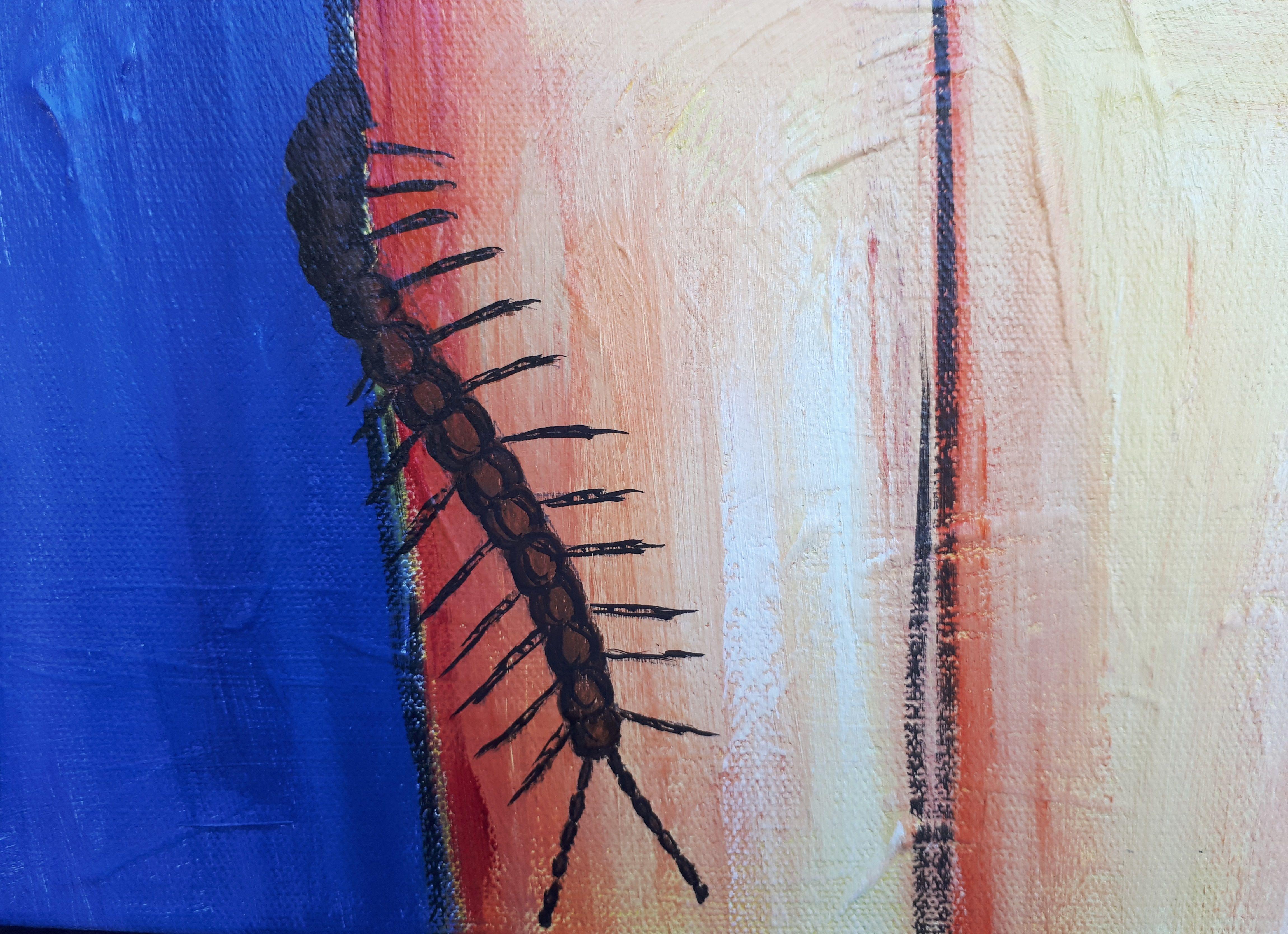 Sin miedo, Pintura, Acrílico sobre lienzo en venta 1