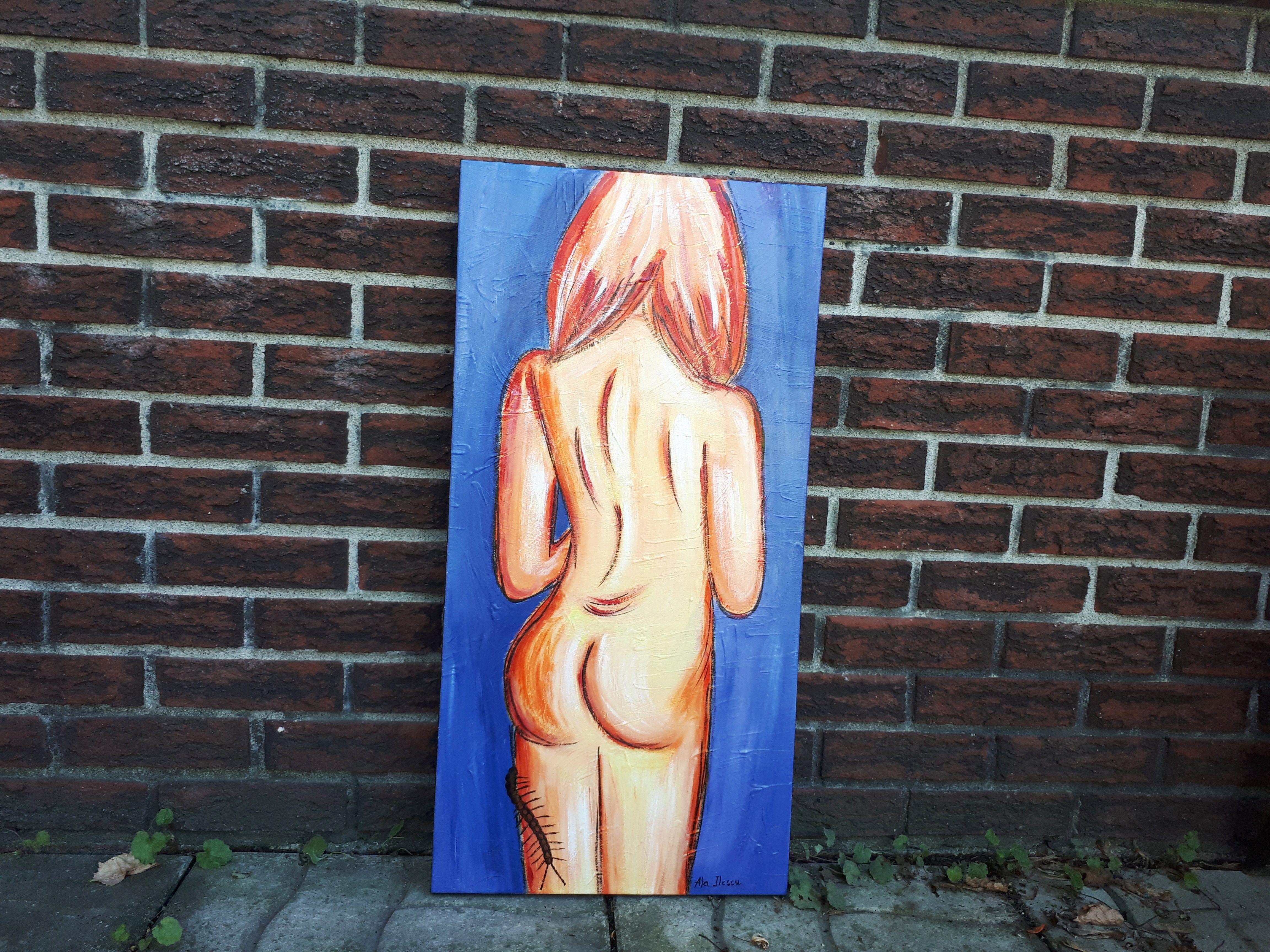 Sin miedo, Pintura, Acrílico sobre lienzo en venta 2