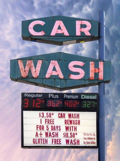 GLUTEN FREE AMERICA Car Wash, Photograph, Archival Ink Jet
