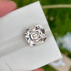12.35 Carats Quality Topaz Stone Cushion Cut Natural Pakistani Gemstone