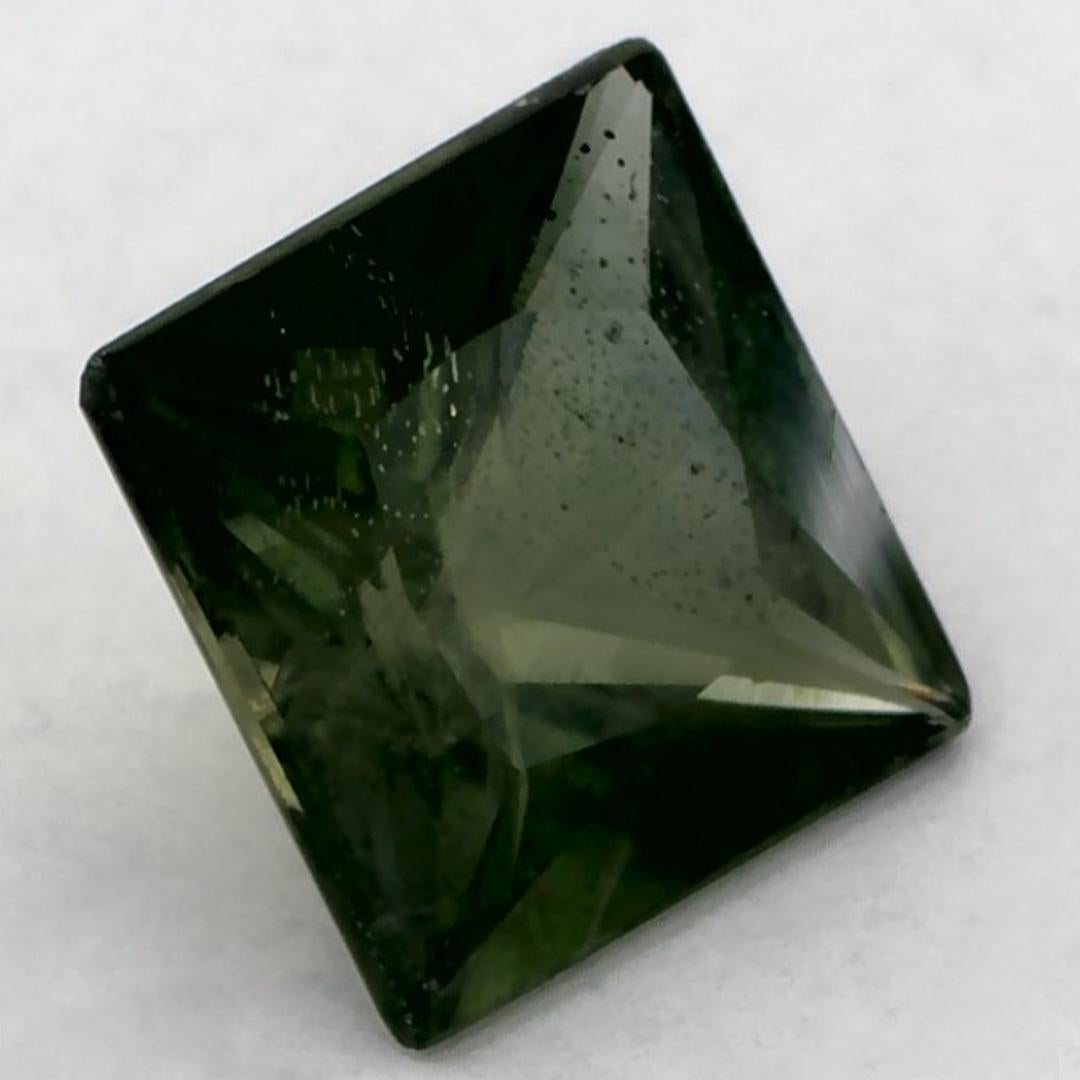 Gema suelta de zafiro azul de 1.24 qt en Nuevo estado para la venta en Fort Lee, NJ
