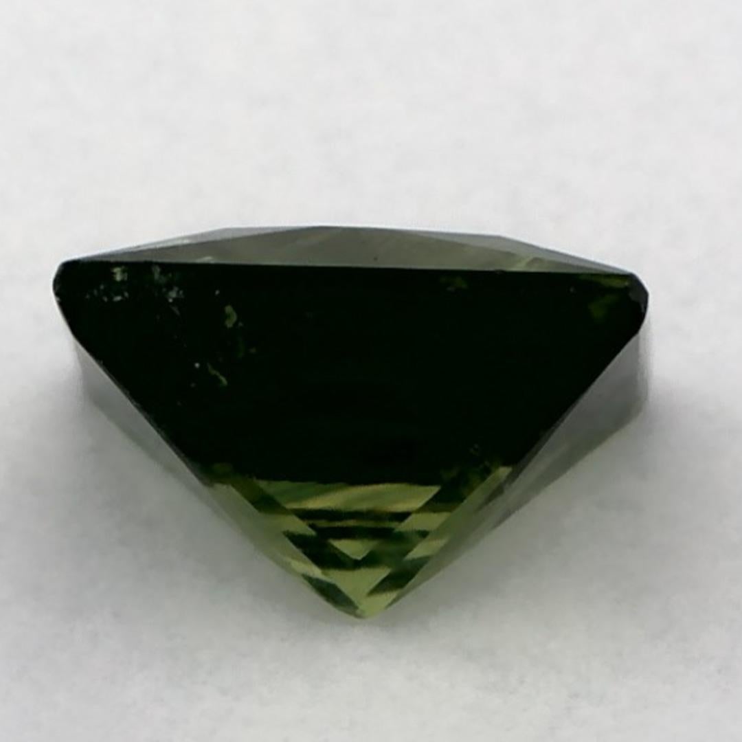 Gema suelta de zafiro azul de 1.24 qt en venta 3