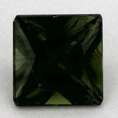 Gema suelta de zafiro azul de 1.24 qt