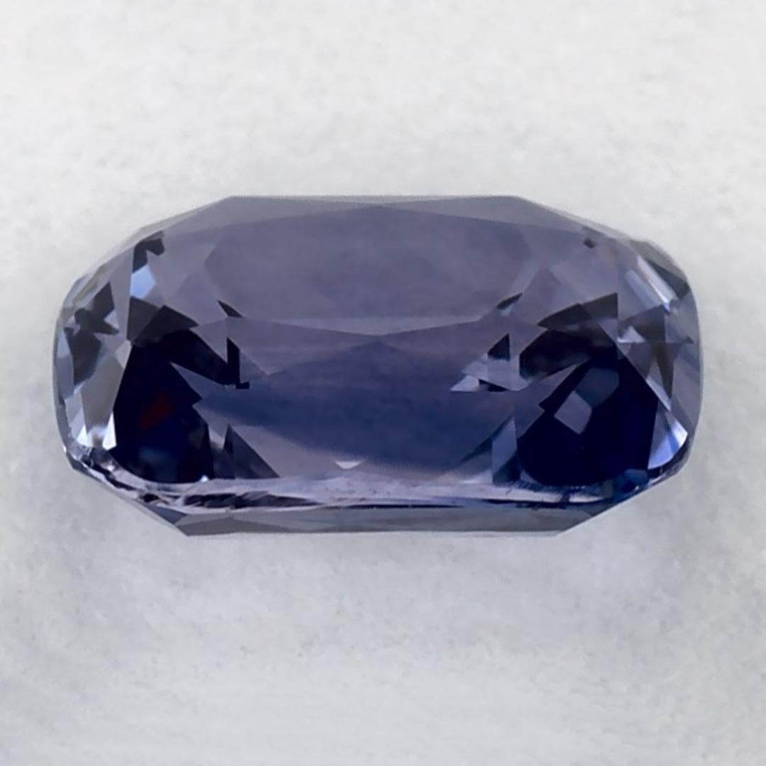 1.24 Karat Blauer Saphir Cushion Loser Edelstein im Zustand „Neu“ im Angebot in Fort Lee, NJ