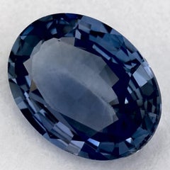 1.24 Ct Blue Sapphire Oval Loose Gemstone