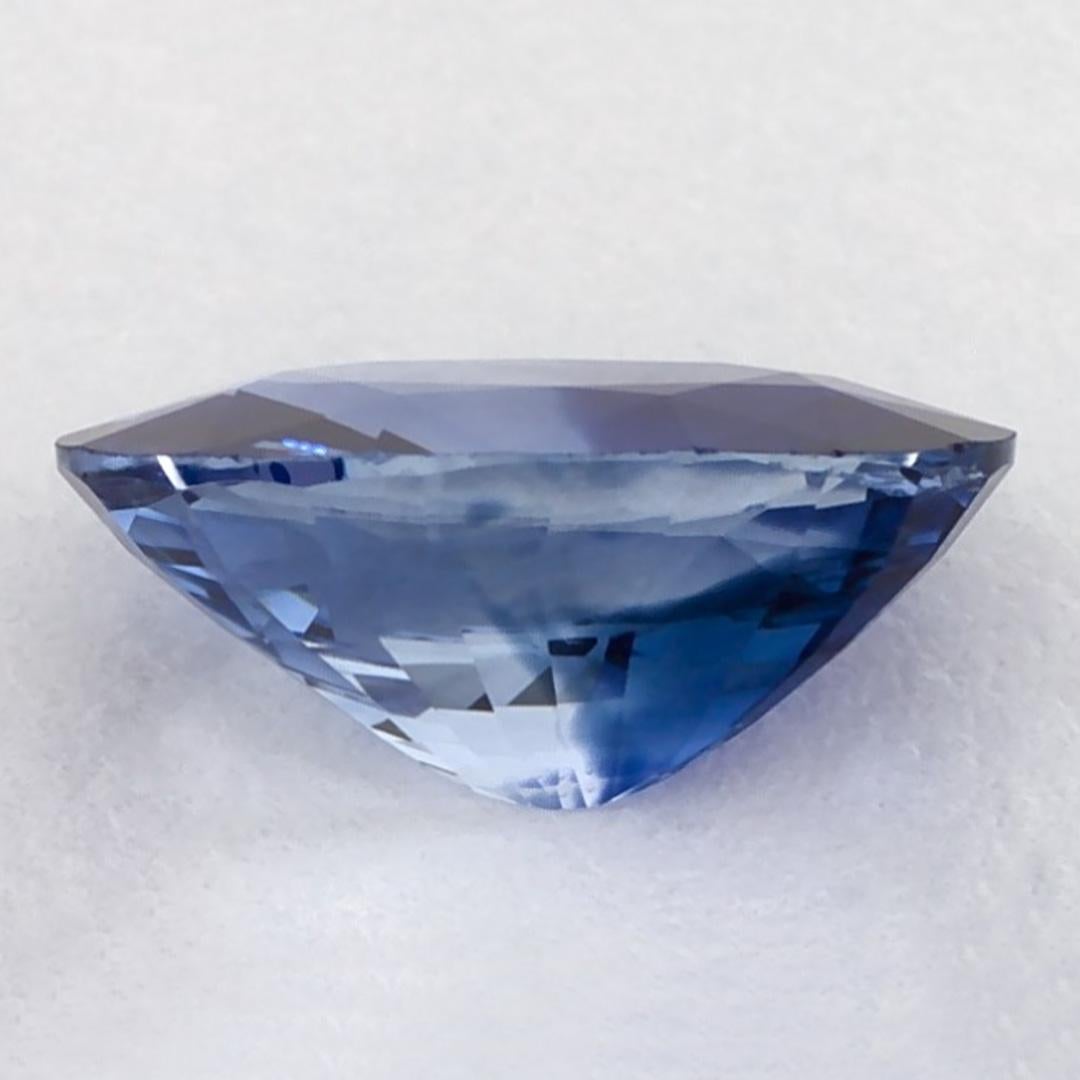 1.24 carati di zaffiro blu ovale sfuso In condizioni Nuovo in vendita a Fort Lee, NJ
