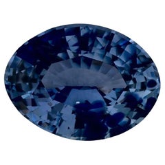 1.24 Ct Blue Sapphire Oval Loose Gemstone