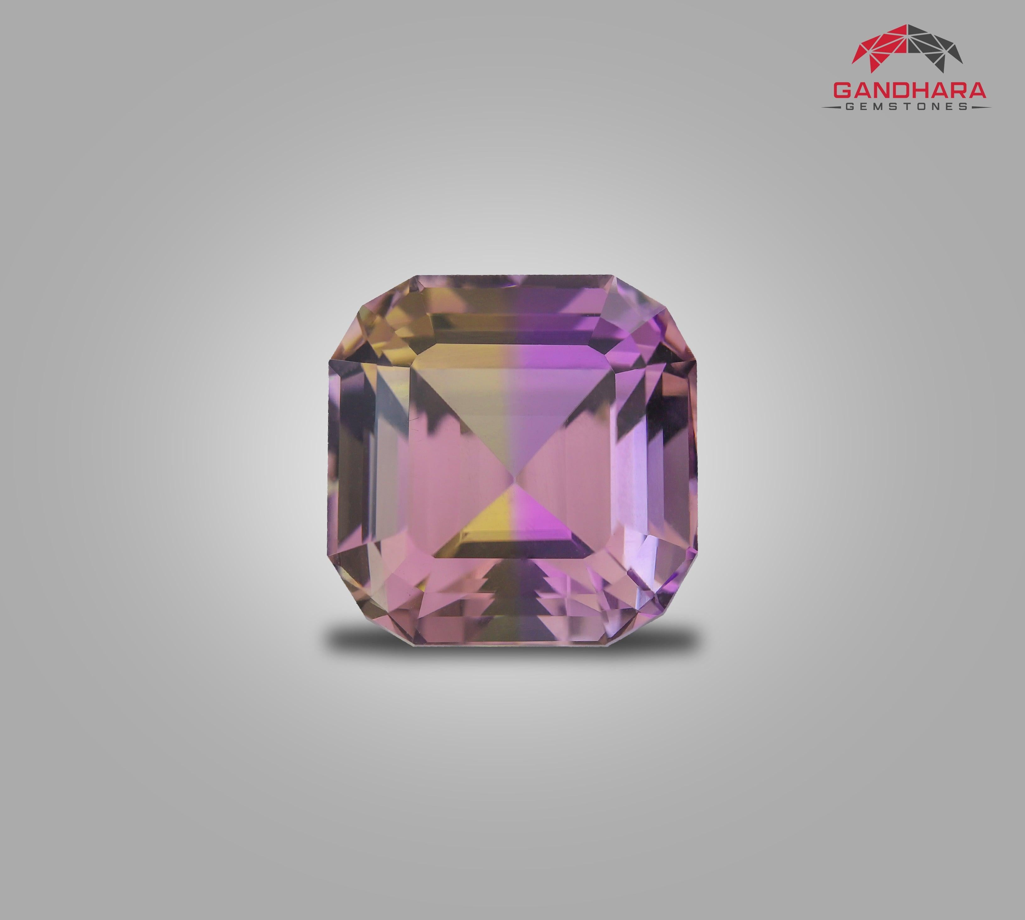 Perfect Loose Ametrine Gemstone, available for sale, natural high-quality loose gemstone, flawless loupe clean, Custom Precision Cut, 12.400 carats ametrine gemstone from Bolivia.

Product Information:
GEMSTONE TYPE	Perfect Loose Ametrine