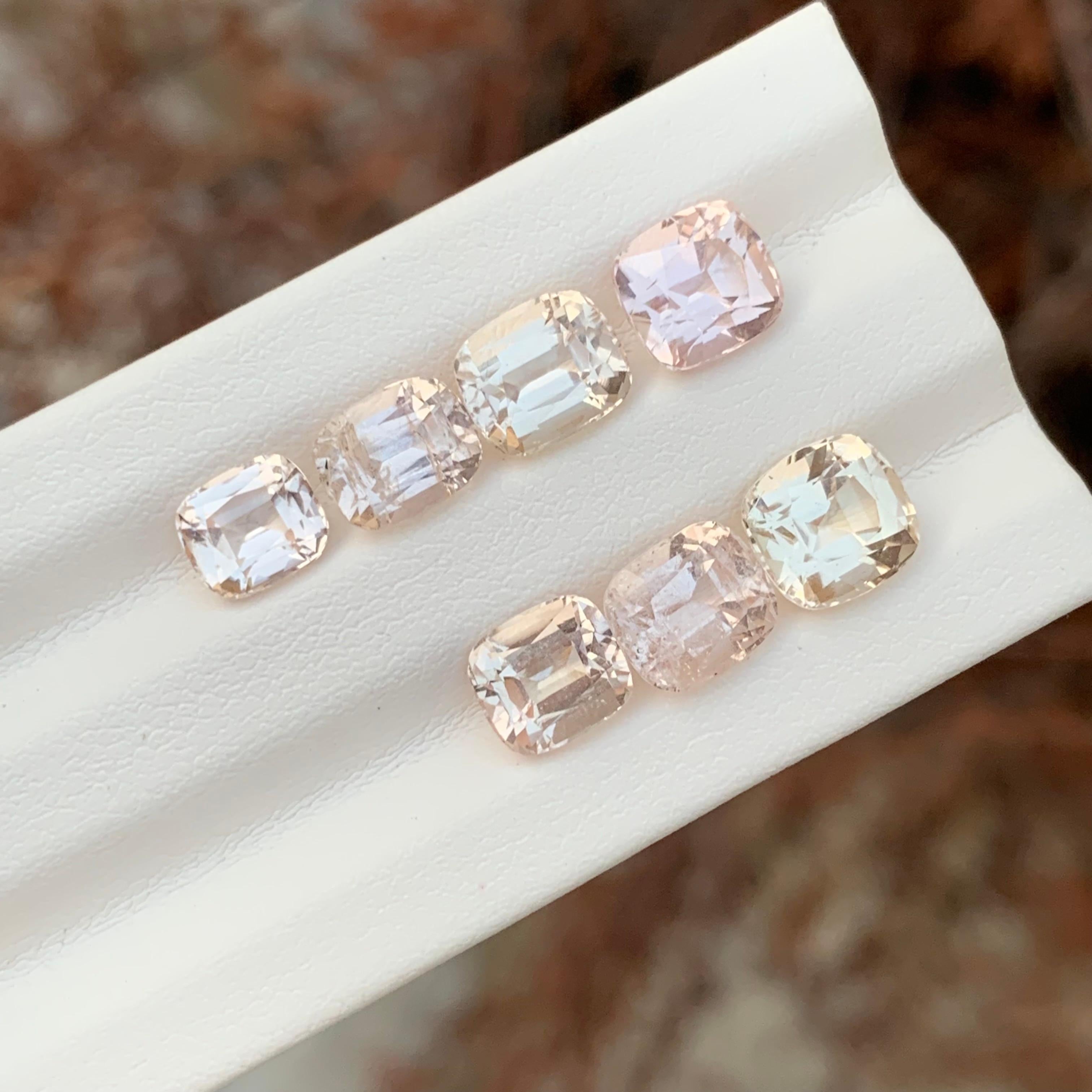 Faceted Imperial Topaz Lot 
Weight: 12.45 Carats
Sizes: 1.15 To 2.05 Carats 
Origin: Katlang Pakistan
Shape: Cushion
Color; Imperial Golden
Treatment: Non
Certificate: On Demand

Imperial Topaz encourages healthy boundaries and helps us be attracted