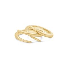 12.48 Gram Double Swirl Ring in Yellow Gold