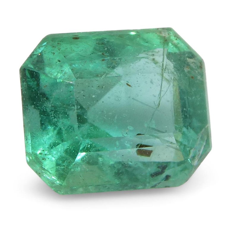 1.24ct Emerald Cut Emerald For Sale at 1stDibs