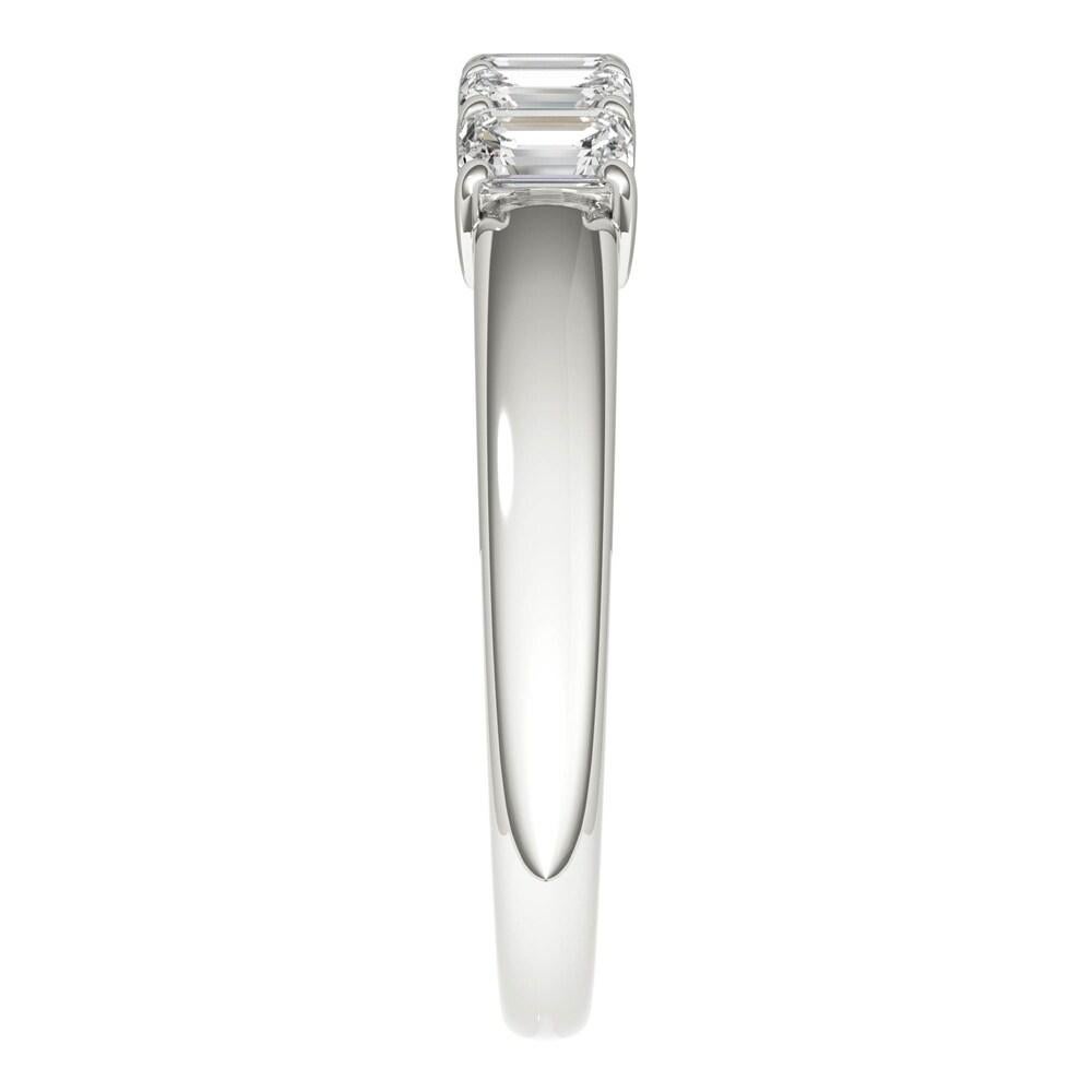 5 stone emerald cut ring