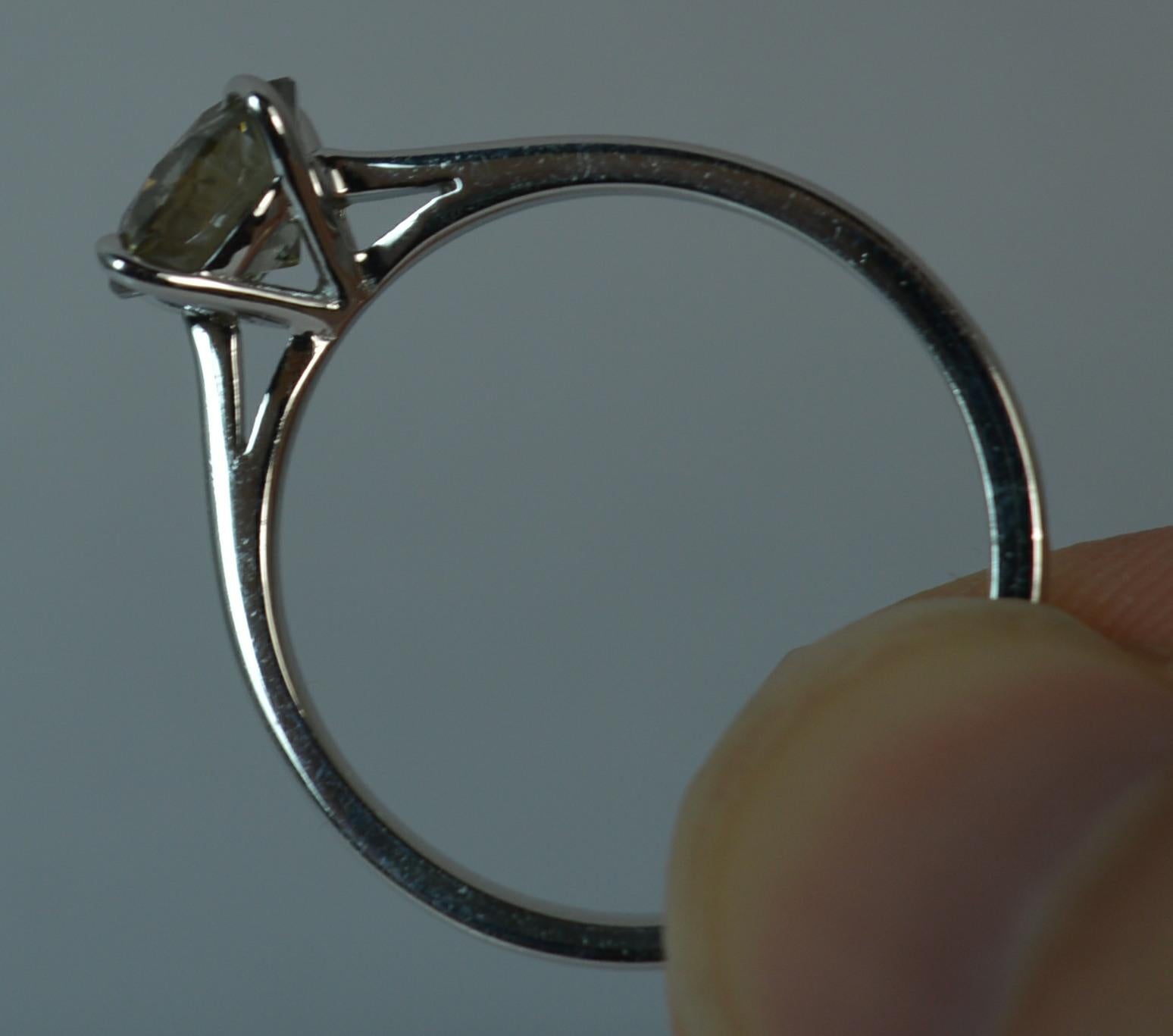 1.25 carat engagement ring