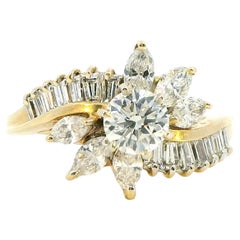 1,25 Karat Diamant 18K Gold Ring