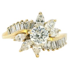 1.25 Carat Diamond 18K Gold Ring