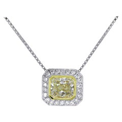 Collier de diamants 1,58 carat