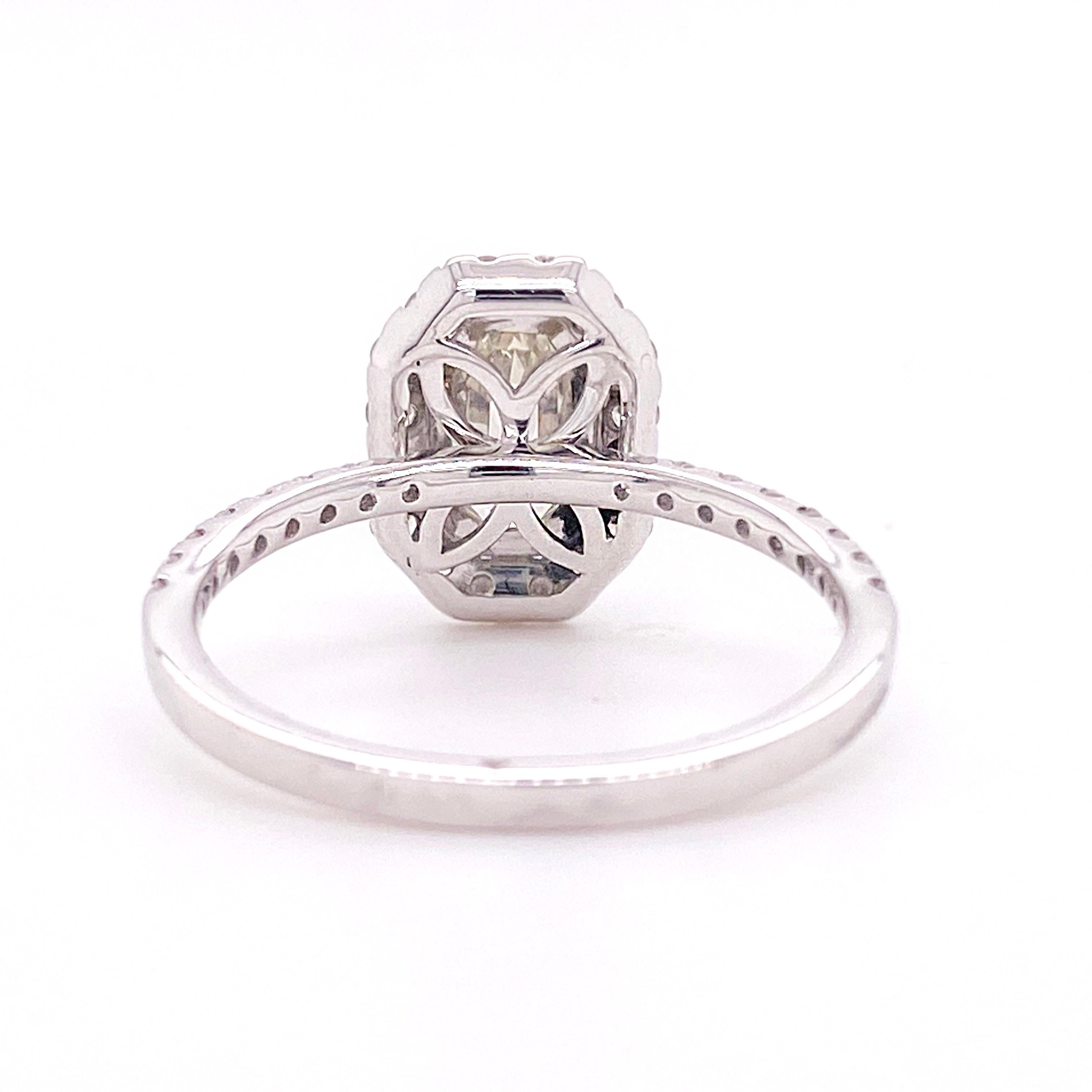 french set engagement ring